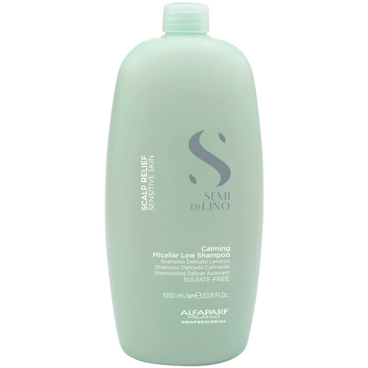 Alfaparf Milano Semi Di Lino Scalp Relief Calming Micellar Low Shampoo 1000ml