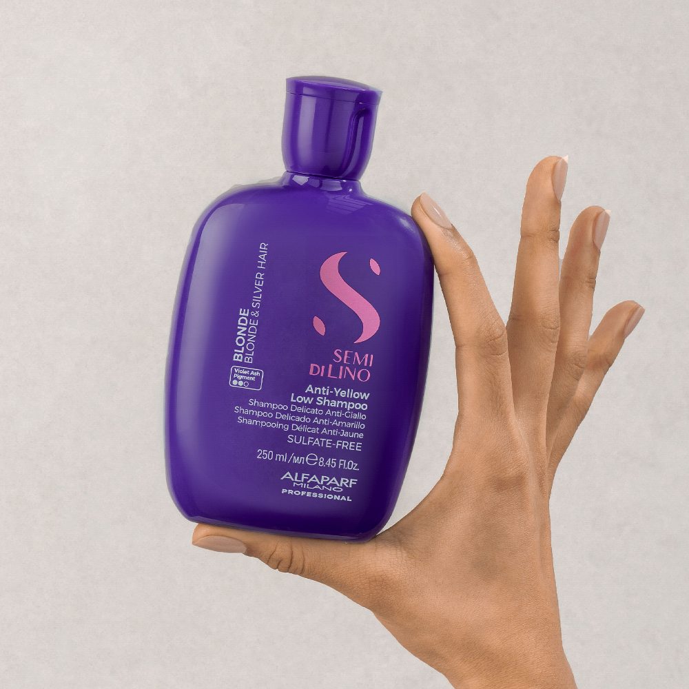 Alfaparf Milano Semi Di Lino Blonde Anti-Yellow Low Shampoo 250ml