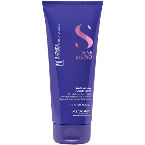 Alfaparf Milano Semi Di Lino Blonde Anti-Yellow Conditioner 200ml