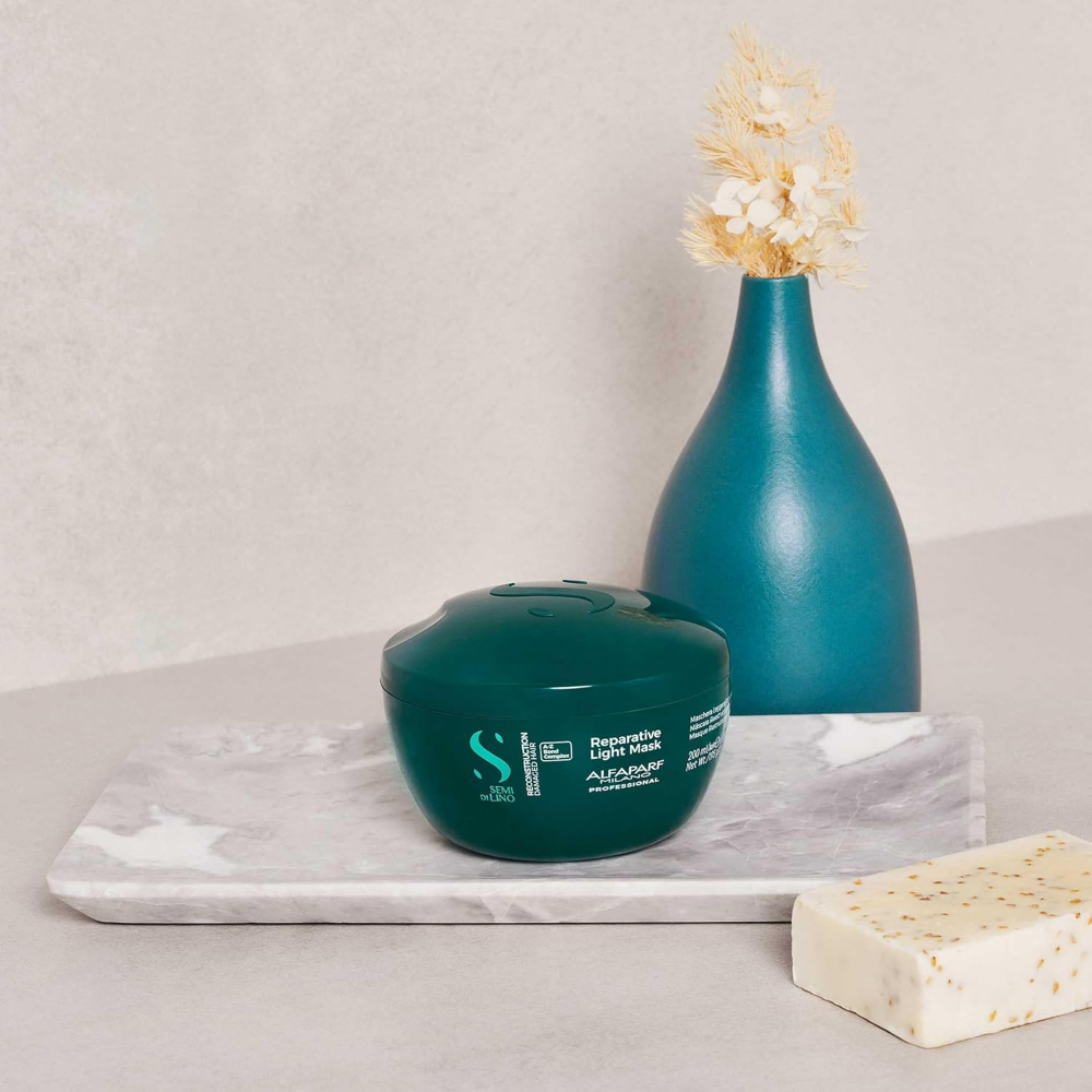 Alfaparf Milano Semi Di Lino Reconstruction Reparative Light Mask 500ml