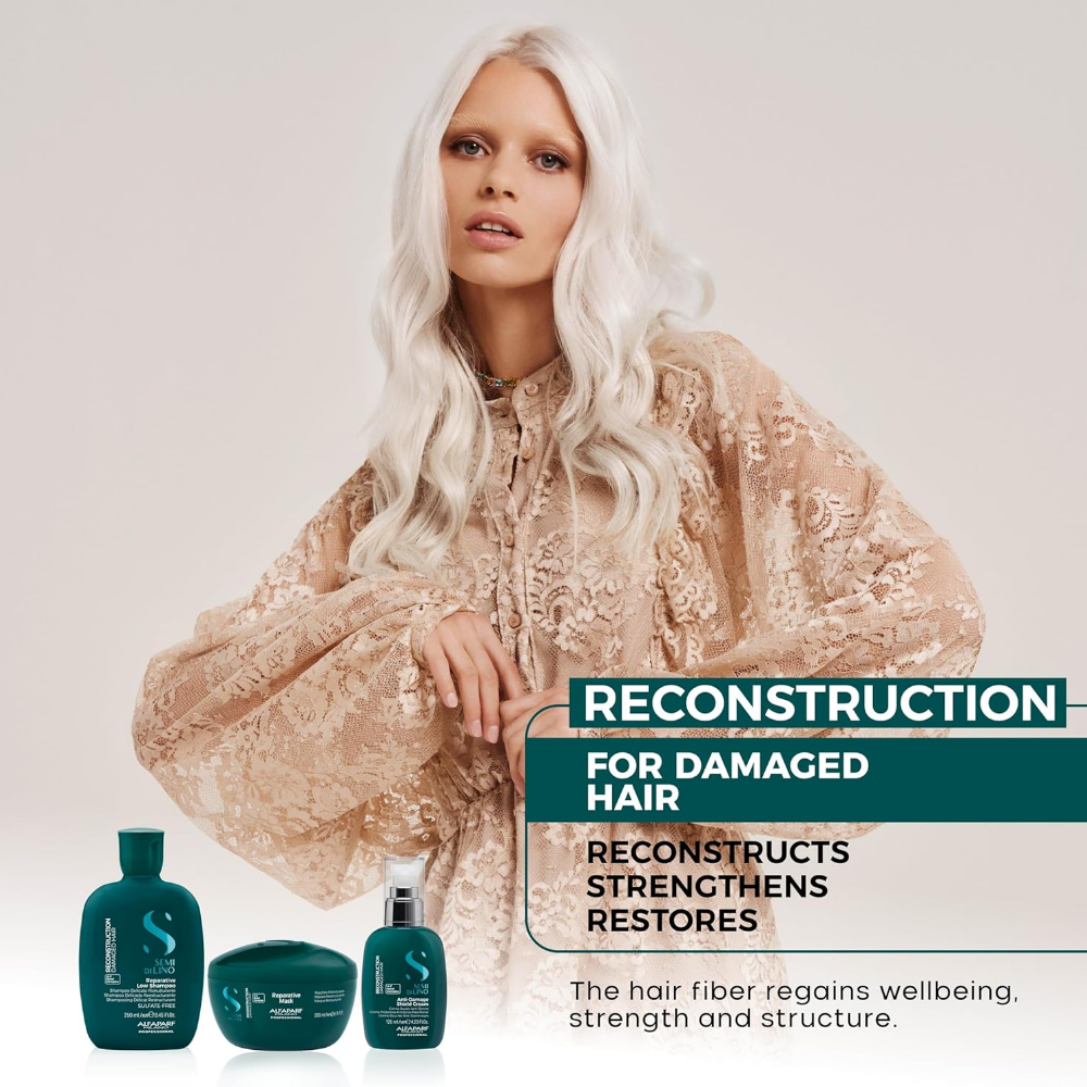Alfaparf Milano Semi Di Lino Reparative Reconstruction Hair Mask 200ml