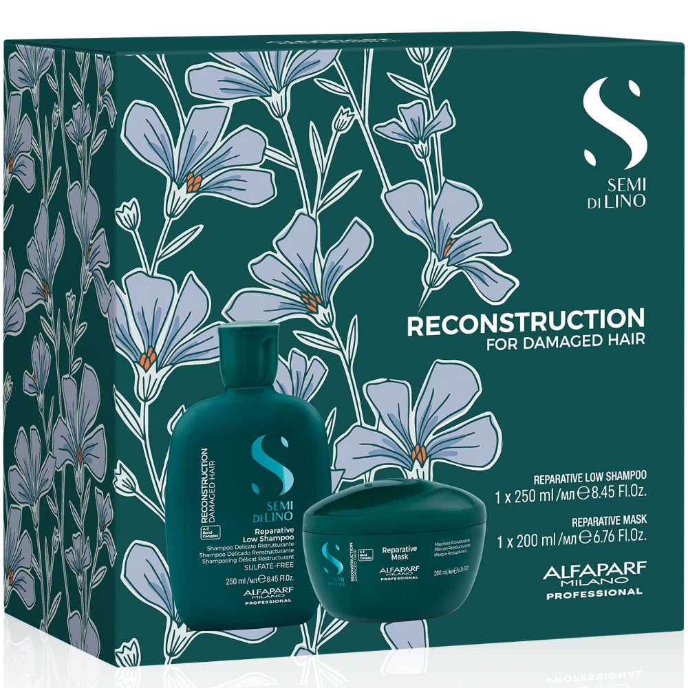 Alfaparf Milano Semi Di Lino Reconstruction Reparative Duo Kit