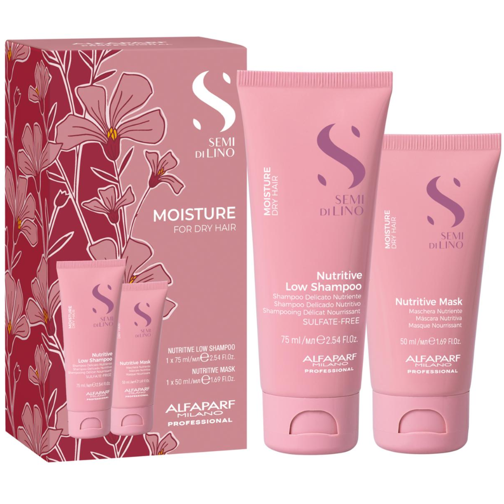 Alfaparf Milano Semi Di Lino Moisture Nutritive Mini Kit