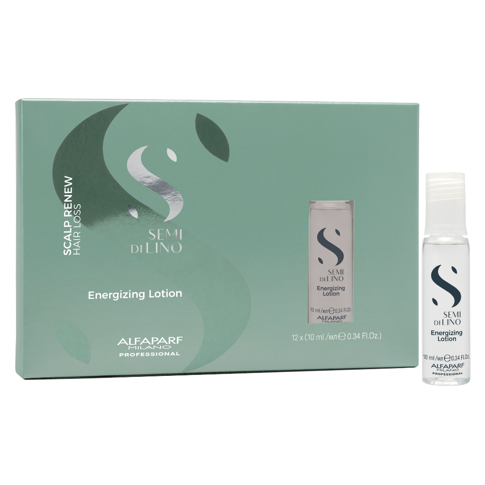 Alfaparf Milano Semi Di Lino Scalp Renew Energising Lotion 12 x 10ml