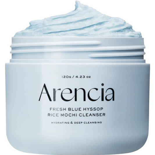 Arencia Fresh Blue Hyssop Mochi Cleanser 120g