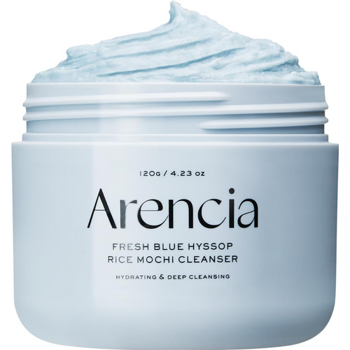 Arencia Fresh Blue Hyssop Mochi Cleanser 120g