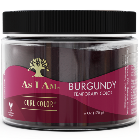 As I Am Curl Colour Burgundy Temporary Colour 182g