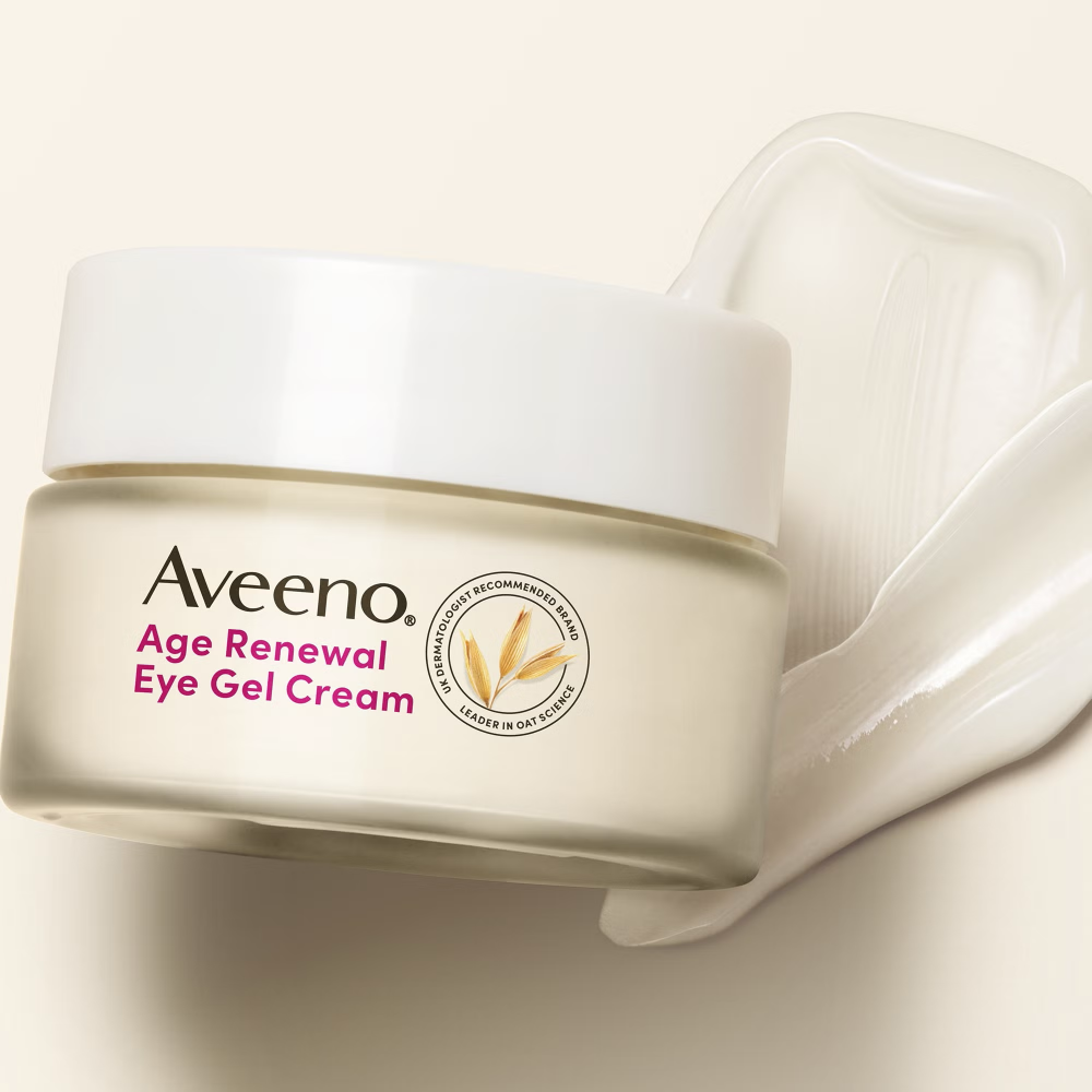 Aveeno Age Renewal Eye Gel Cream Retinol Alternative 15ml