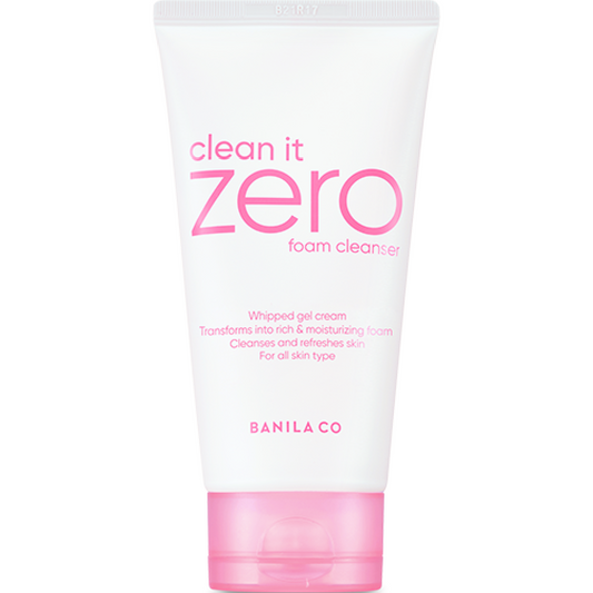 Banila Co Clean It Zero Whipped Gel Cream Foam Cleanser 150ml