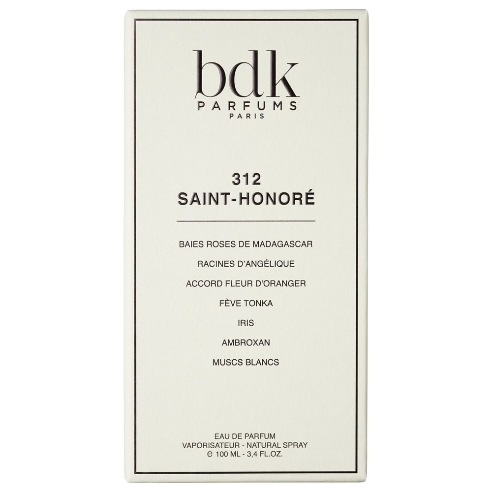 BDK Parfums 312 Saint-Honoré Eau De Parfum 100ml