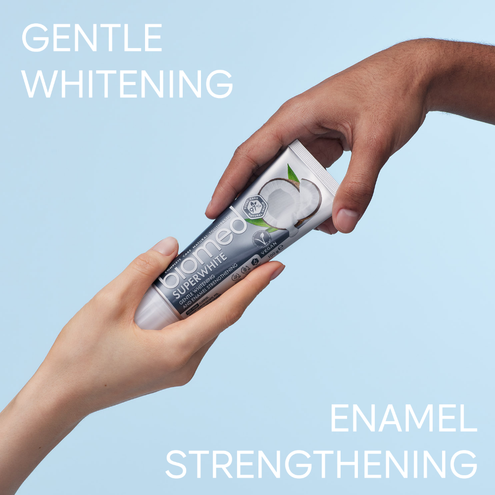 Biomed Superwhite 97% Natural Gentle Whitening & Enamel Strengthening Toothpaste 100g