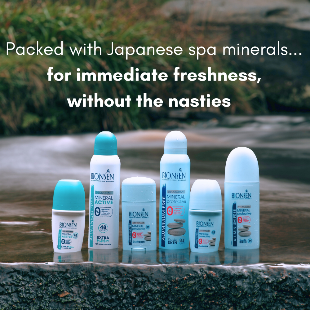Bionsen Mineral Active Deodorant Aerosol Spray 150ml