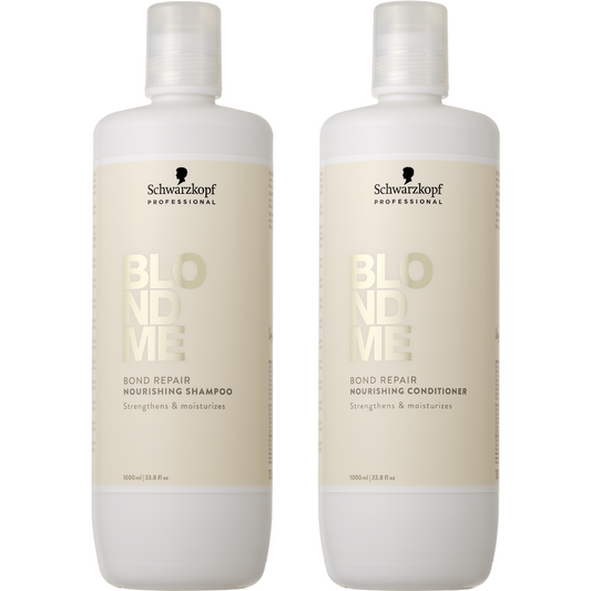 Schwarzkopf Professional BlondMe All Blondes Rich Shampoo & Conditioner Twin 2 x 1000ml