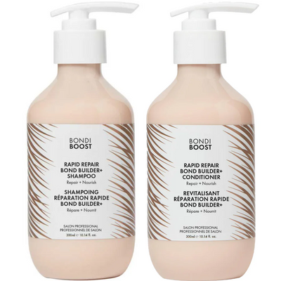 BondiBoost Rapid Repair Bond Builder+ Shampoo & Conditioner Twin 2 x 300ml