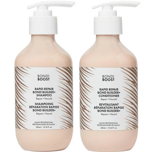 BondiBoost Rapid Repair Bond Builder+ Shampoo & Conditioner Twin 2 x 300ml