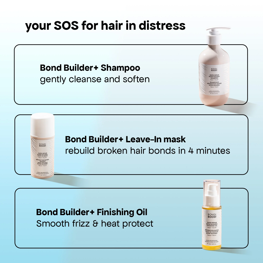 BondiBoost Rapid Repair Bond Builder+ Shampoo 500ml
