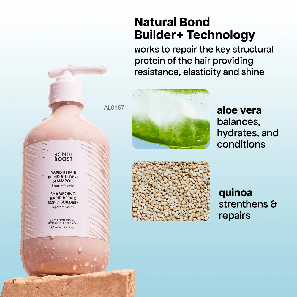 BondiBoost Rapid Repair Bond Builder+ Shampoo 500ml