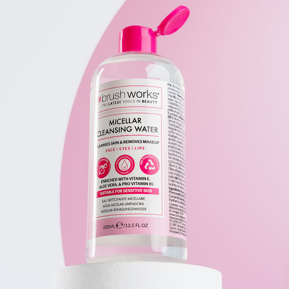 Brushworks Micellar Cleansing Water 400ml