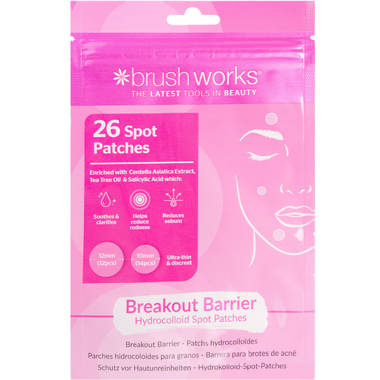 Brushworks Breakout Barrier Hydrocolloid Spot Patches x26