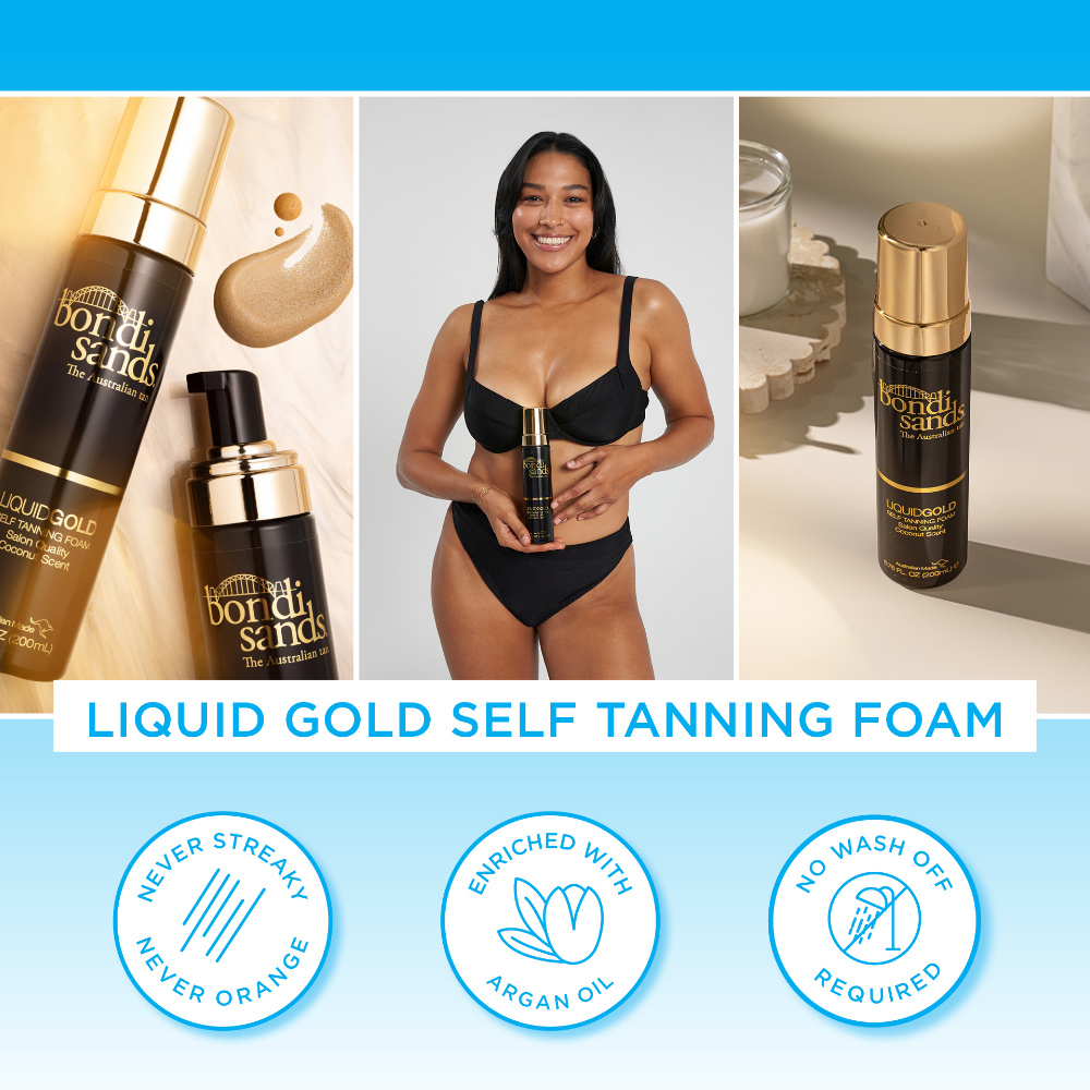 Bondi Sands Liquid Gold Self Tanning Foam 200ml