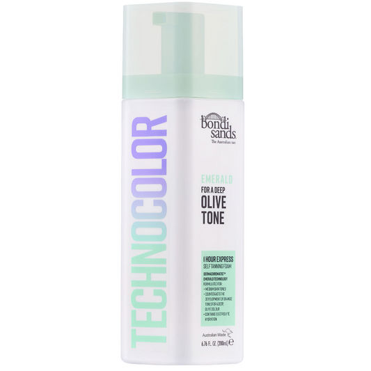 Bondi Sands Technocolour Emerald 1 Hour Express Self Tanning Foam 200ml