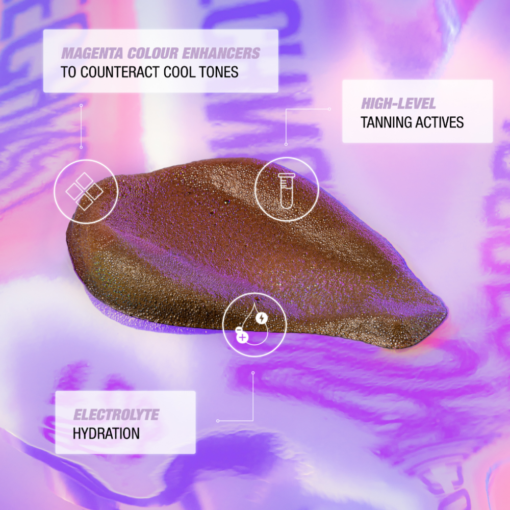 Bondi Sands Technocolor Magenta 1 Hour Express Self Tanning Foam 200ml