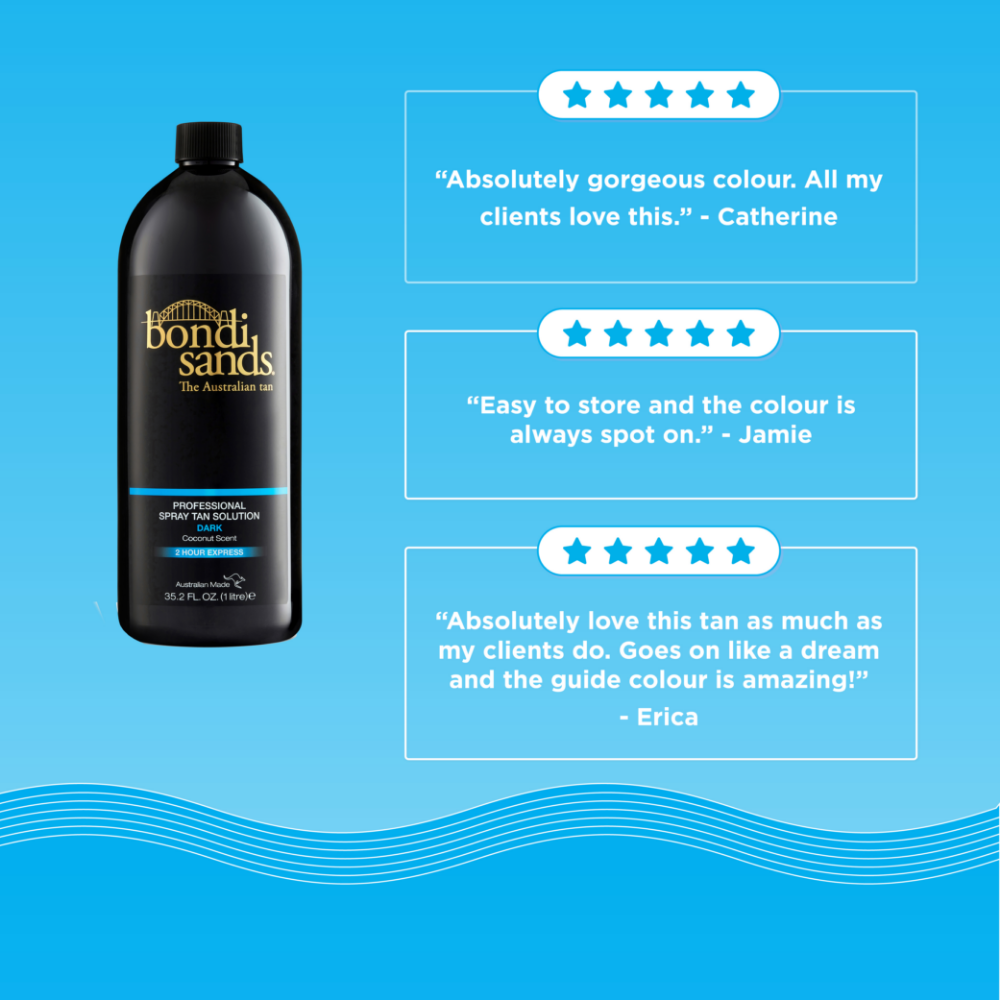 Bondi Sands Professional Spray Tan Solution Dark 1000ml