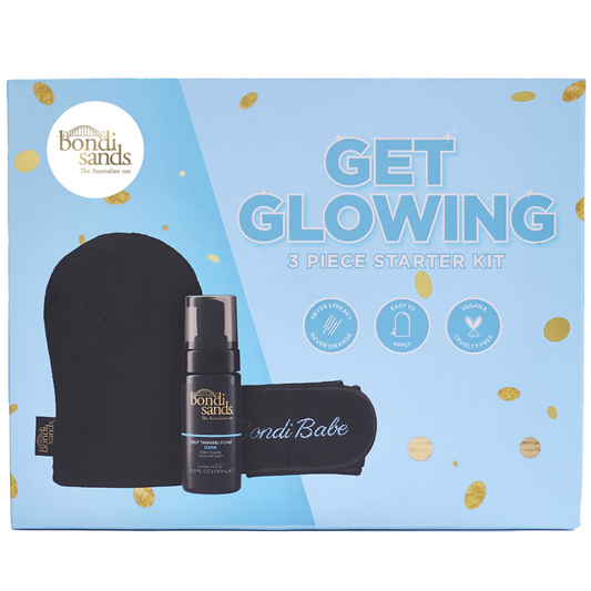 Bondi Sands Get Glowing 3 Piece Starter Kit Dark