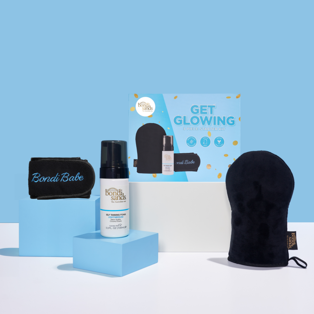 Bondi Sands Get Glowing 3 Piece Starter Kit Light/Medium