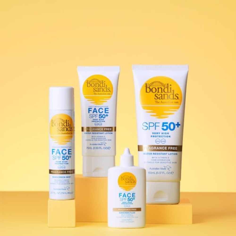 Bondi Sands Everyday Sunscreen Mist Fragrance-Free SPF50+ 160g