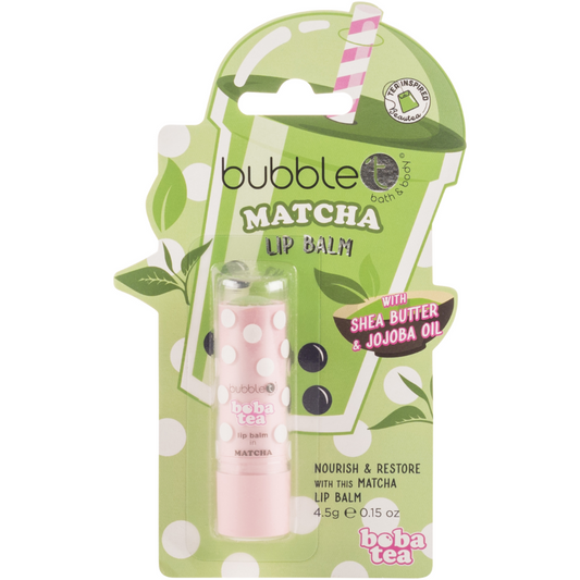 Bubble T Cosmetics Boba Tea Lip Balm Matcha 4.5g
