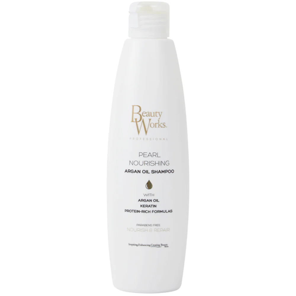 Beauty Works Pearl Nourishing Argan Oil Shampoo & Conditioner Twin 2 x 250ml