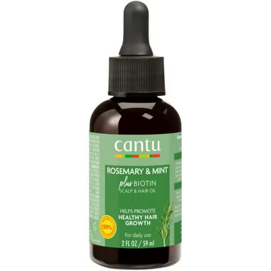 Cantu Rosemary & Mint Plus Biotin Scalp & Hair Oil 59ml