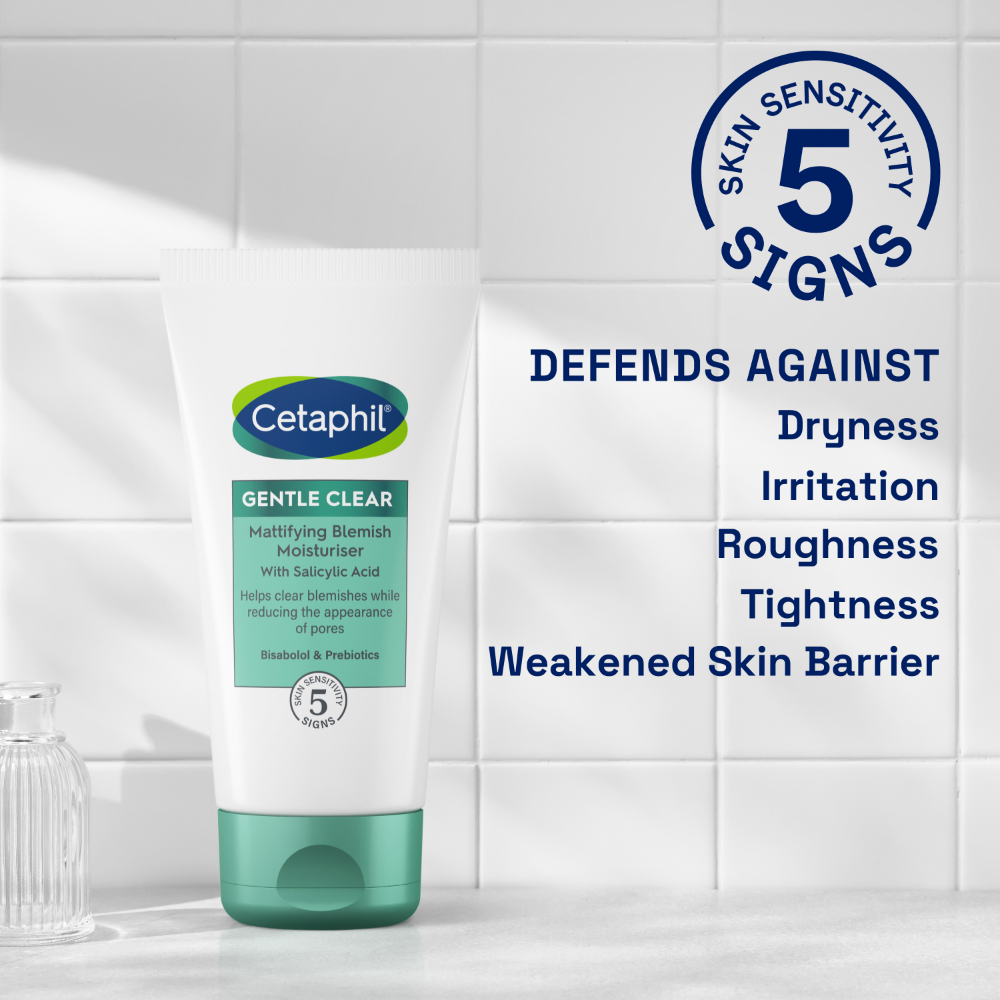 Cetaphil Gentle Clear Mattifying Blemish Moisturiser 89ml