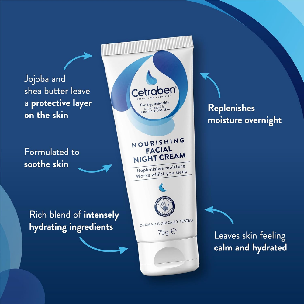 Cetraben Nourishing Facial Night Cream 75g
