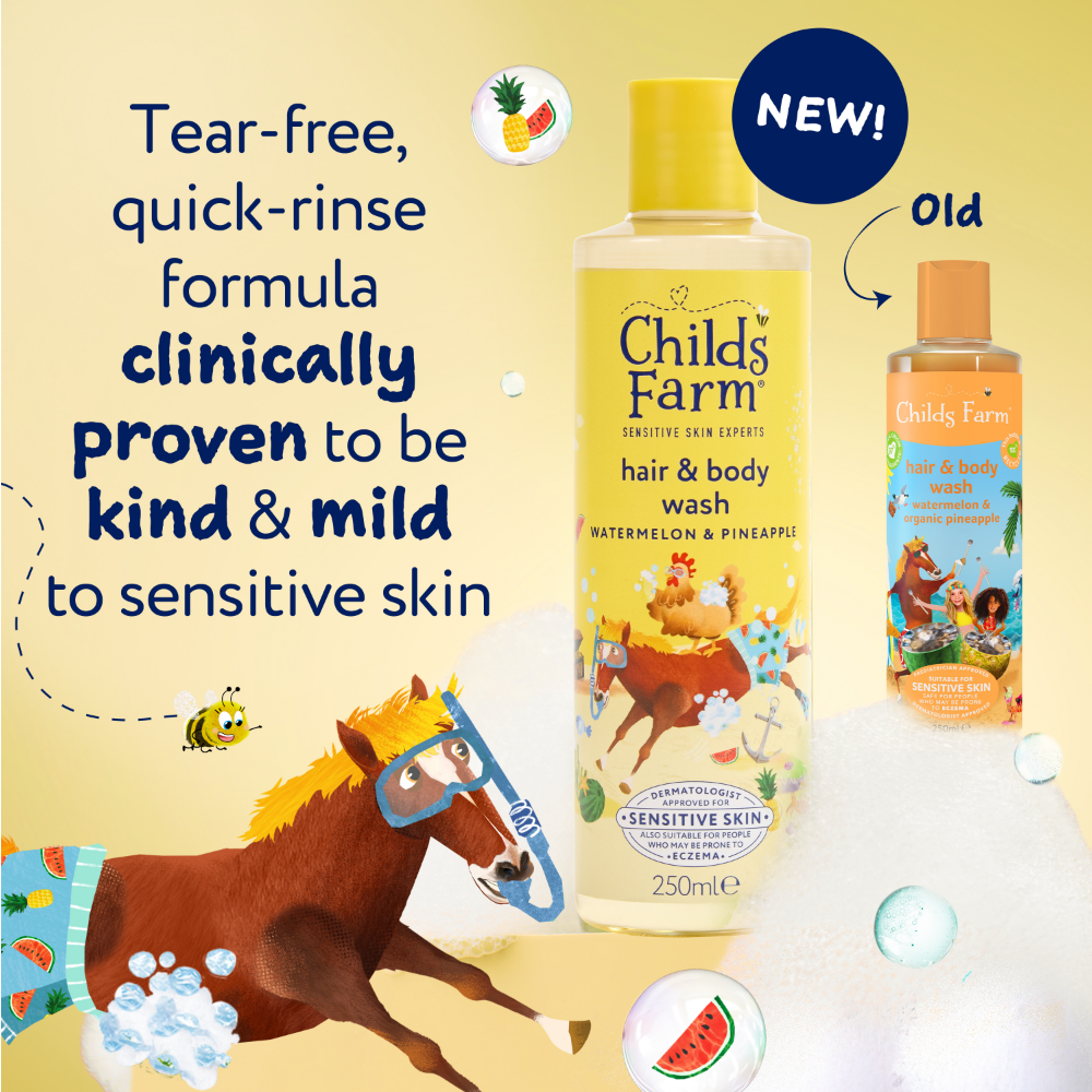 Childs Farm Hair & Body Wash Watermelon & Pineapple 250ml