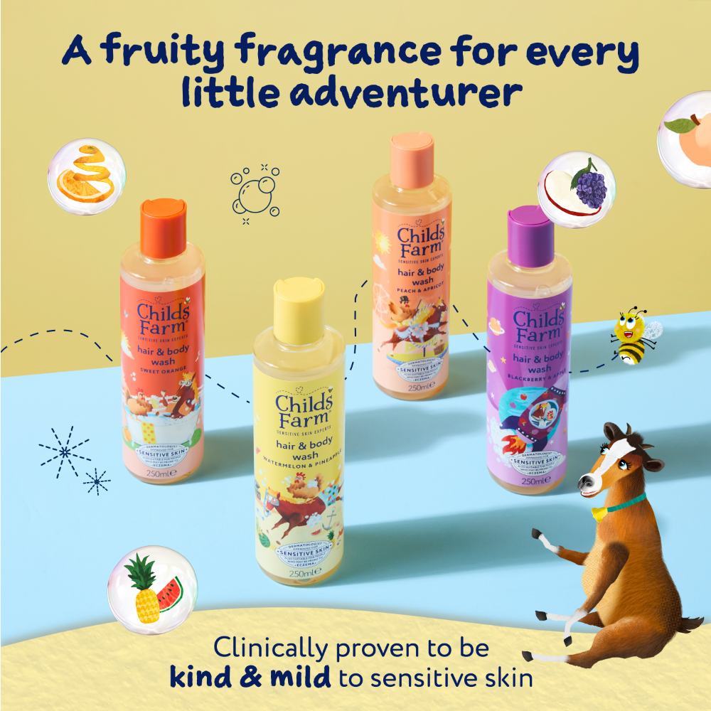 Childs Farm Hair & Body Wash Watermelon & Pineapple 250ml