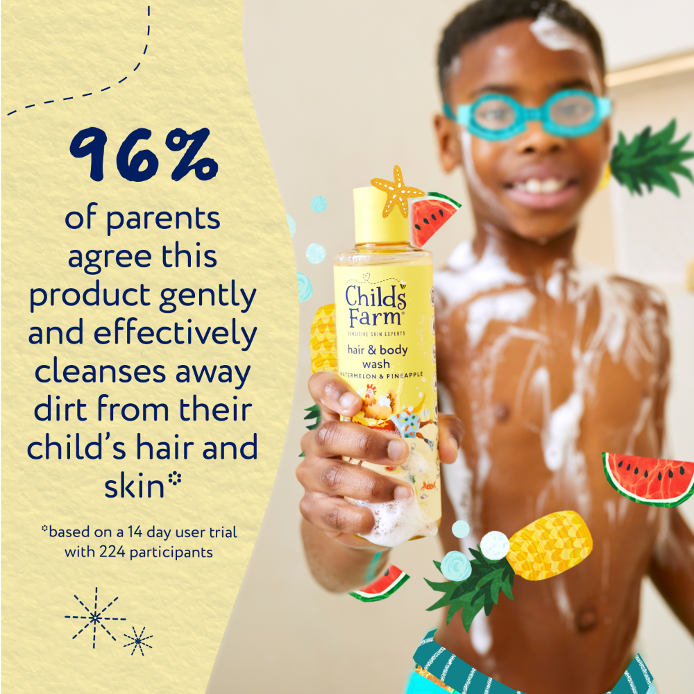 Childs Farm Hair & Body Wash Watermelon & Pineapple 250ml