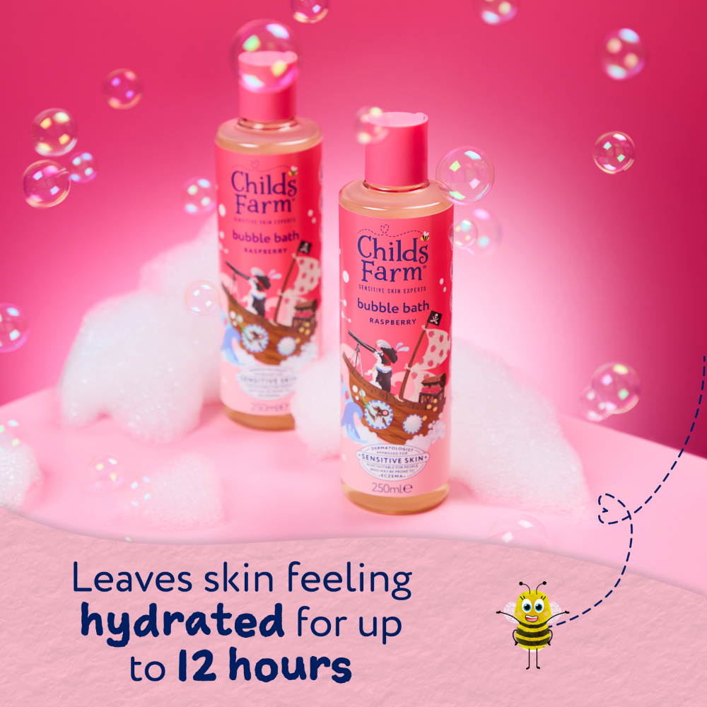Childs Farm Organic Raspberry Bubble Bath 250ml