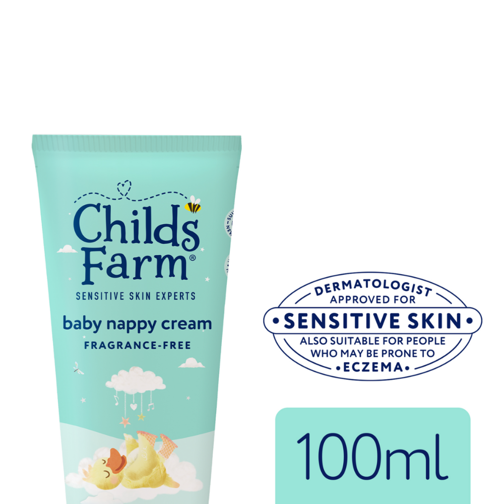 Childs Farm Fragrance-free Baby Nappy Cream 100ml