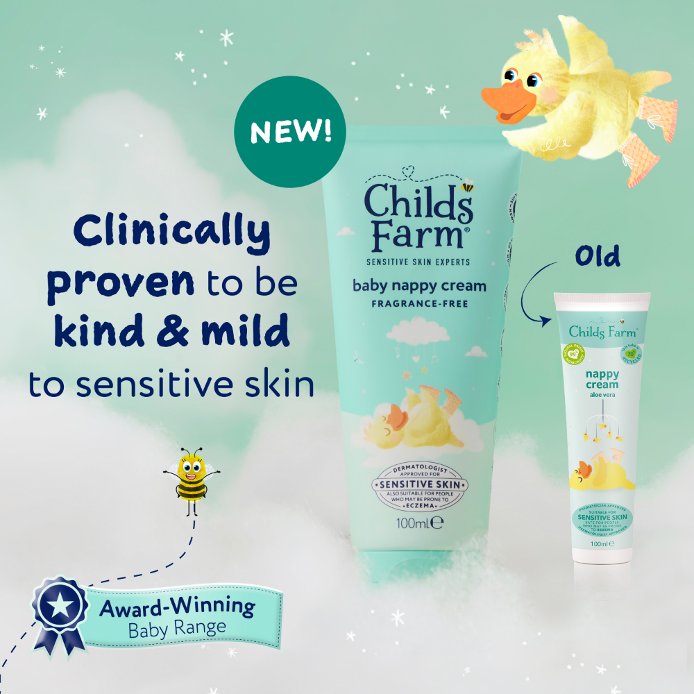 Childs Farm Fragrance-free Baby Nappy Cream 100ml