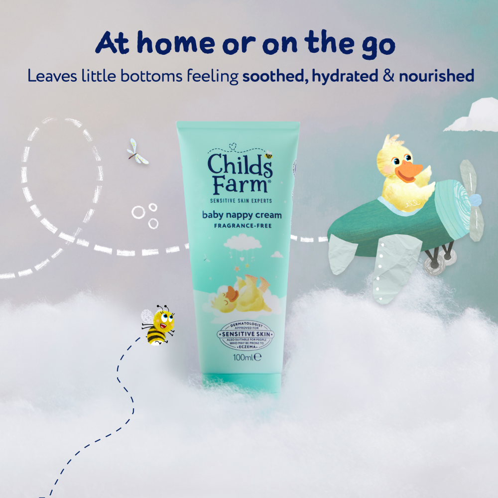 Childs Farm Fragrance-free Baby Nappy Cream 100ml