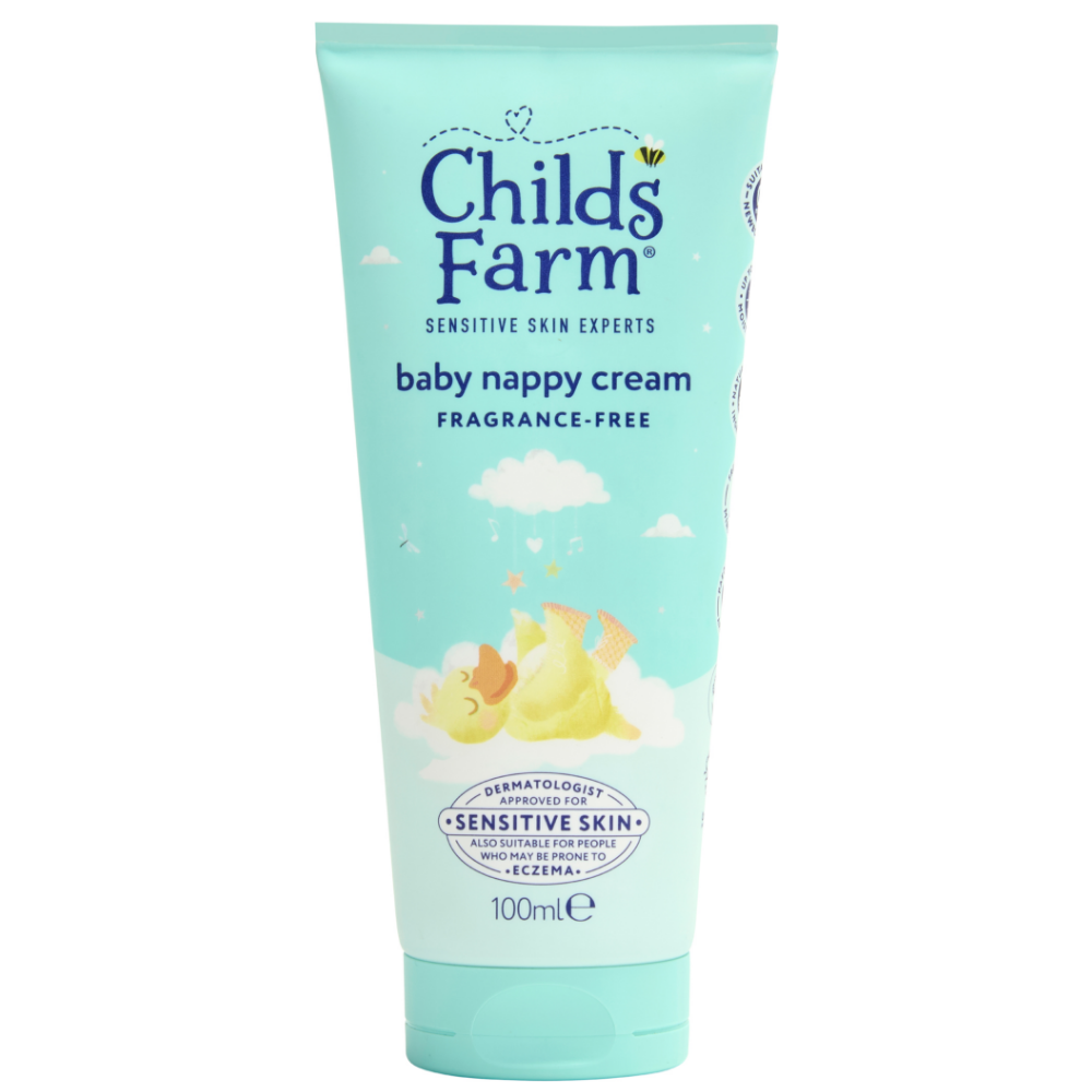 Childs Farm Fragrance-free Baby Nappy Cream 100ml