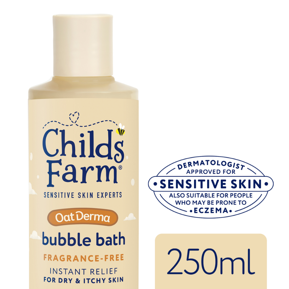 Childs Farm Fragrance-free Baby Oat Derma Bubble Bath 250ml