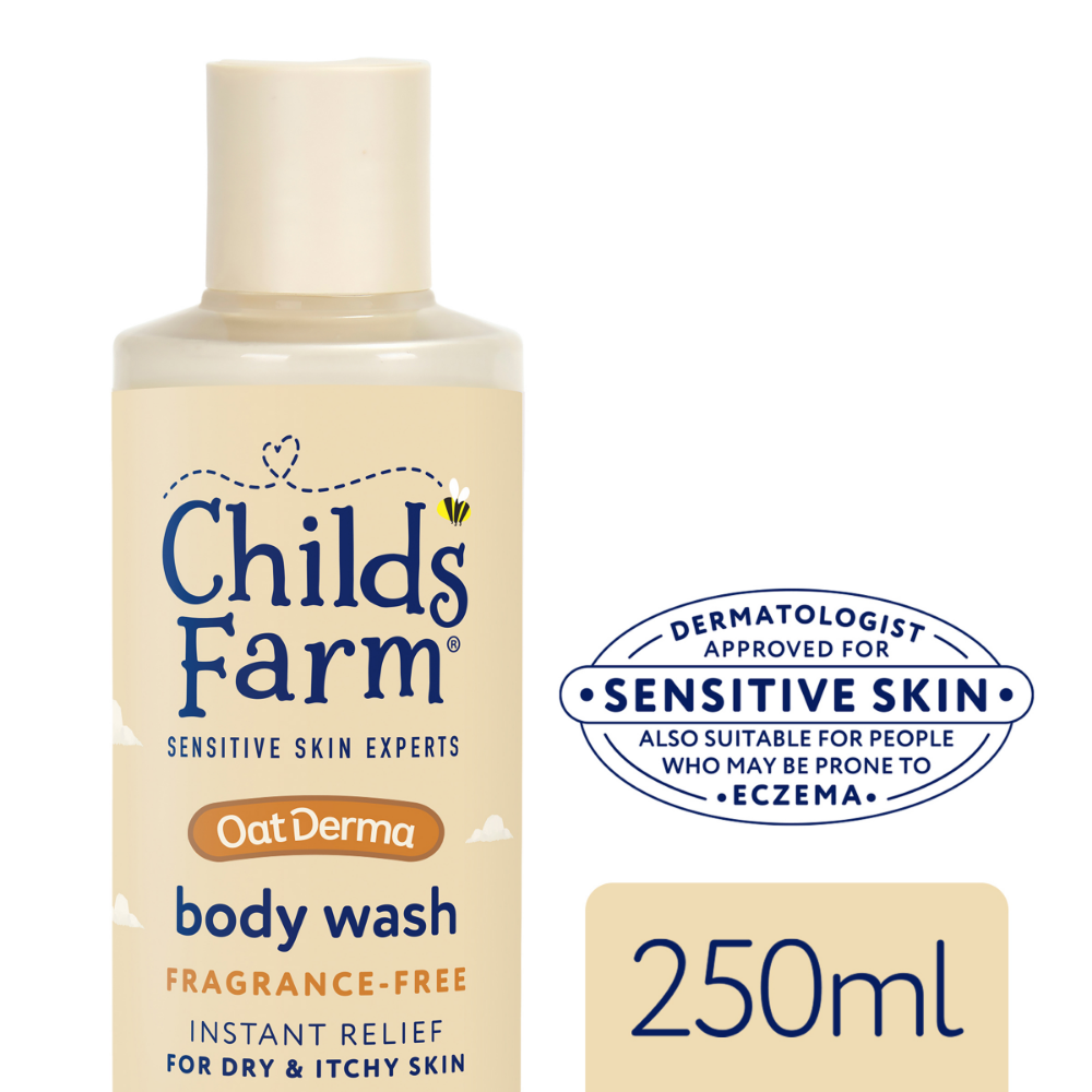 Childs Farm Fragrance Free Baby Oat Derma Wash 250ml