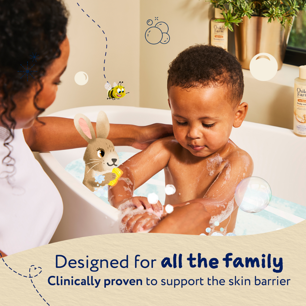 Childs Farm Fragrance Free Baby Oat Derma Wash 250ml