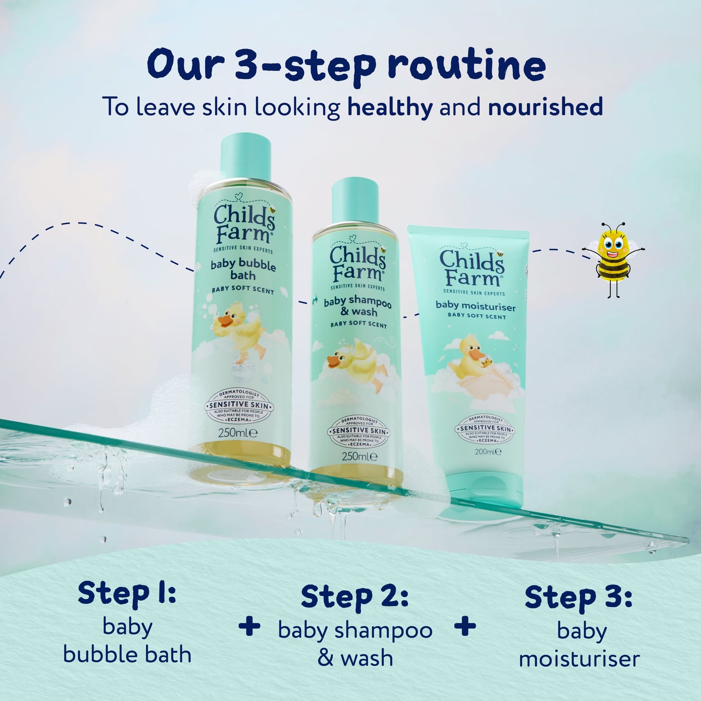 Childs Farm Baby Shampoo & Body Wash 250ml