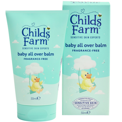 Childs Farm Fragrance-Free Baby All Over Balm 50ml