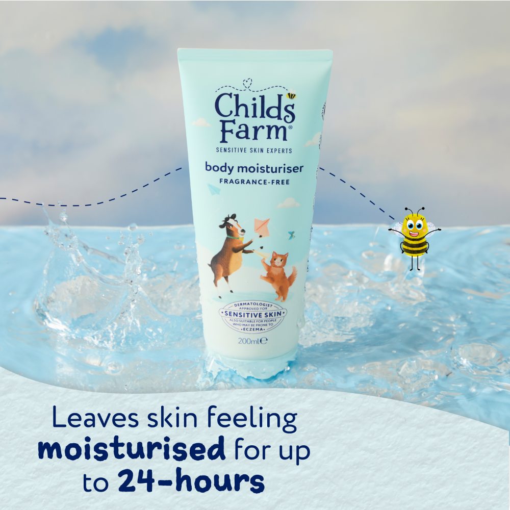 Childs Farm Fragrance-Free Kids Body Moisturiser 200ml