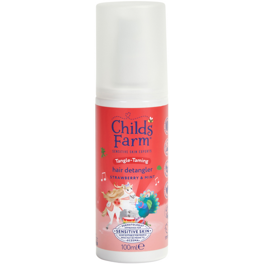Childs Farm 3-In-1 Tangle Taming Hair Detangler Strawberry & Mint 100ml